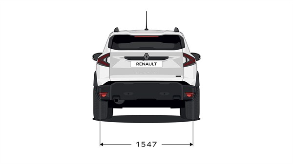 Dimensions - Renault Duster