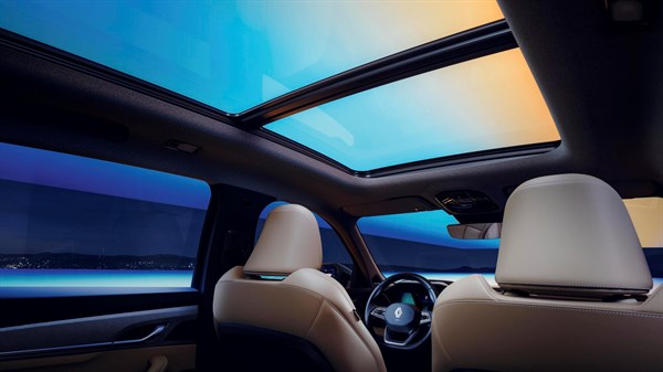 interior space - Renault Koleos