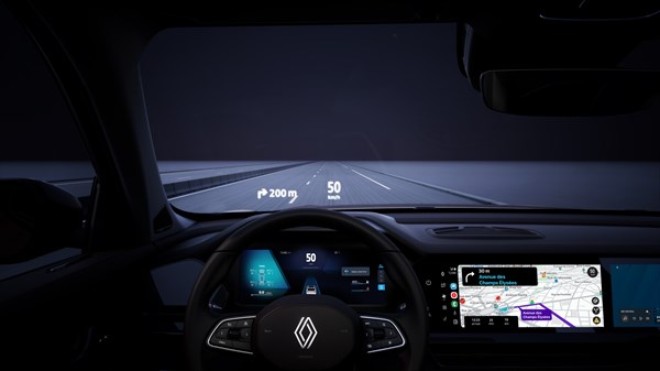 Renault Koleos - 9,3’’ head-up display