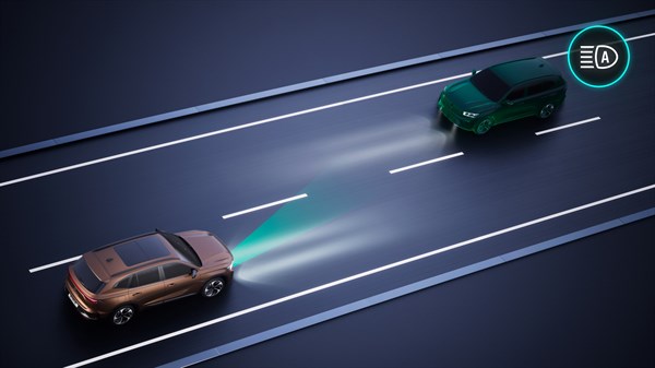 Renault Koleos - automatic high low beam