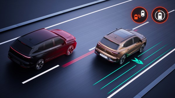 Renault Koleos - rear detection